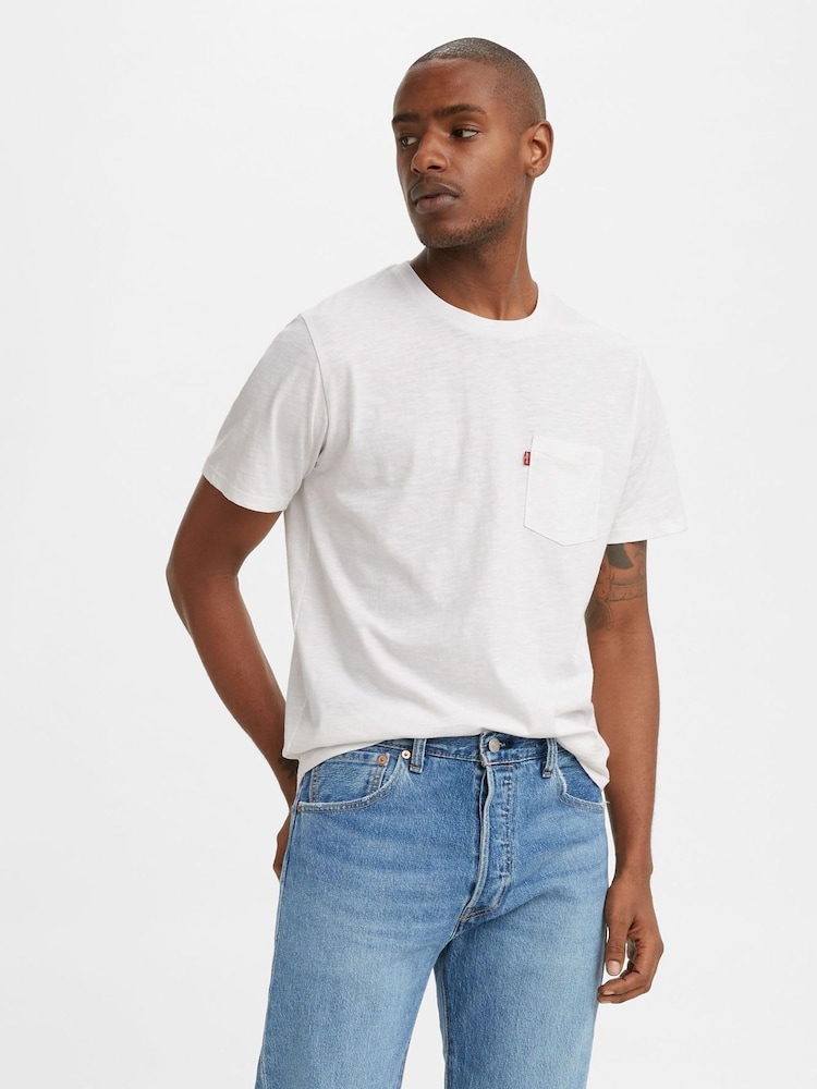 Levi's® – klassisches Kurzarm-T-Shirt mit Tasche aus 100 % Baumwolle - Bild 1 von 2