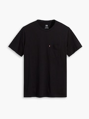 Levi's® Black 100% Cotton Short Sleeve Classic Pocket T-Shirt - Image 3 of 3