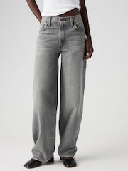 Levi's® Grey 100% Cotton Baggy Dad Jeans - Image 1 of 8