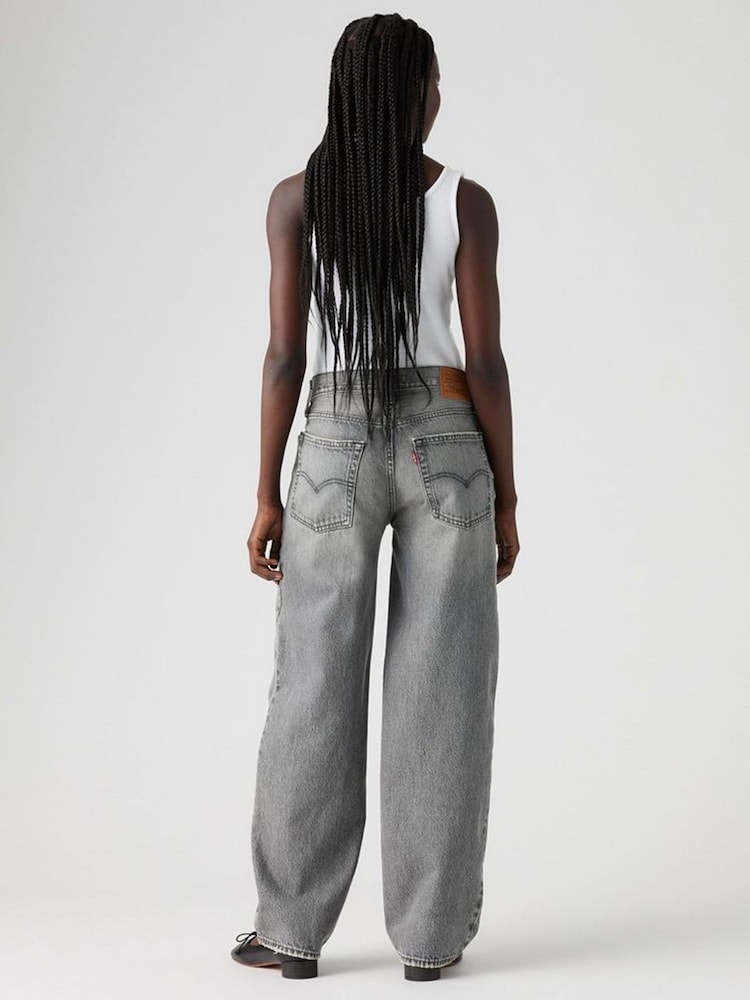 Levi's® Grey 100% Cotton Baggy Dad Jeans - Image 2 of 8