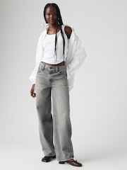 Levi's® Grey 100% Cotton Baggy Dad Jeans - Image 3 of 8