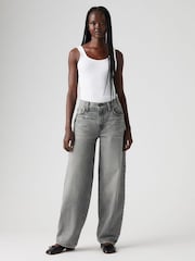 Levi's® Grey 100% Cotton Baggy Dad Jeans - Image 4 of 8