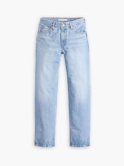 Levi's® Blue 100% Cotton 94 Baggy Worn In Jeans - Image 5 of 6