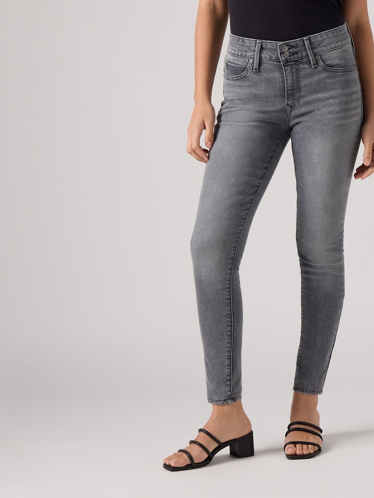 Levi's® Black 721™ High Rise Skinny Jeans - Image 1 of 9