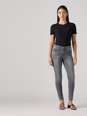 Levi's® Black 721™ High Rise Skinny Jeans - Image 3 of 9