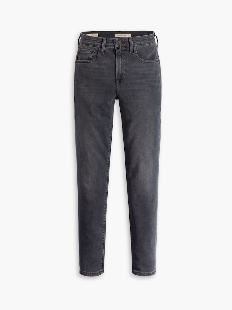 Zwart - Levi's® 721™ skinny jeans met hoge taille - Image 7 of 9
