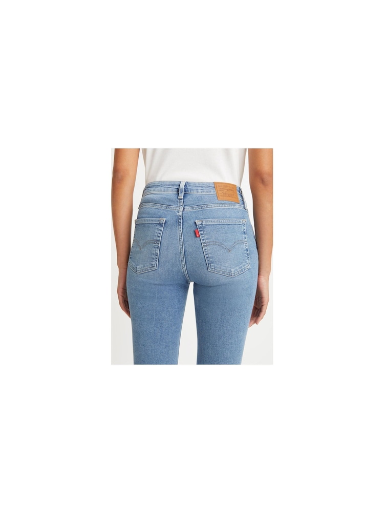 Levi's® Blue 721 High Rise Skinny Jeans - Image 4 of 8