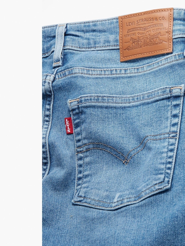 Levi's® Blue 721 High Rise Skinny Jeans - Image 7 of 8