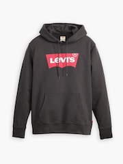 Levi's® Black Standard Graphic 100% Cotton Hoodie - Image 5 of 6