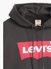 Levi's® Black Standard Graphic 100% Cotton Hoodie - Image 6 of 6