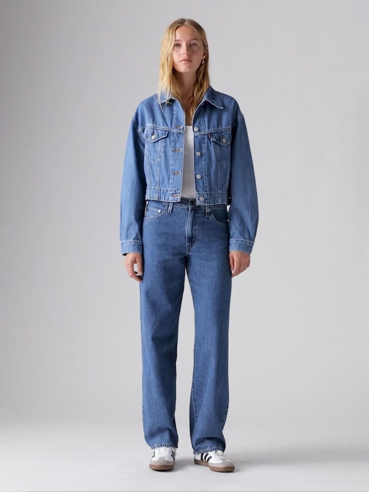 Levi's® Blue Baggy Dad Flat Finish Jeans - Image 2 of 10