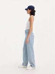 Levi's® Blue Baggy Dad Flat Finish Jeans - Image 4 of 10