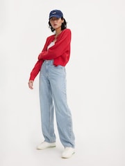 Levi's® Blue Baggy Dad Flat Finish Jeans - Image 5 of 10