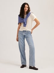 Levi's® Blue Baggy Dad Flat Finish Jeans - Image 6 of 10