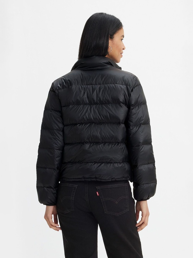 Levi's® Black Polly Packable Down Jacket - Image 2 of 3
