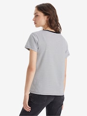 Azul - Levi's® Perfect V-Neck 100% Cotton T-Shirt - Imagen 2 de 3