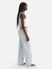 Levi's® Blue 100% Cotton Superlow Loose Flat Finish Jeans - Image 5 of 7