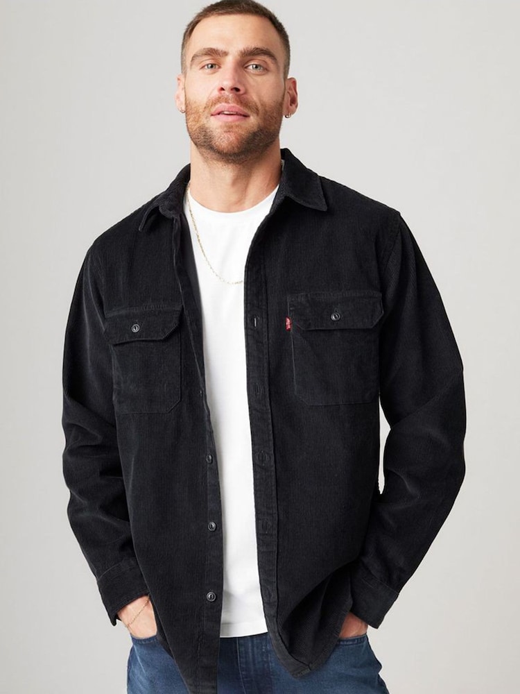 Levi's® Black Jackson Worker 100% Cotton Shirt - Image 1 of 6