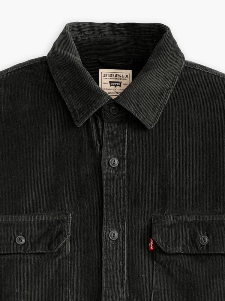 Levi's® Black Jackson Worker 100% Cotton Shirt - Image 6 of 6