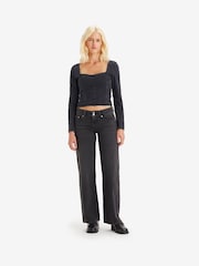 Levi's® Black 100% Cotton Superlow Loose Jeans - Image 1 of 5