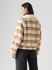 Levi's® White Flannel Shrunken 90S Shirt - Image 2 of 6