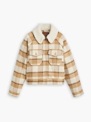 Levi's® White Flannel Shrunken 90S Shirt - Image 5 of 6