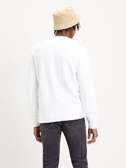 Levi's® White The Original Hm Crew 100% Cotton Sweatshirt - Image 2 of 4