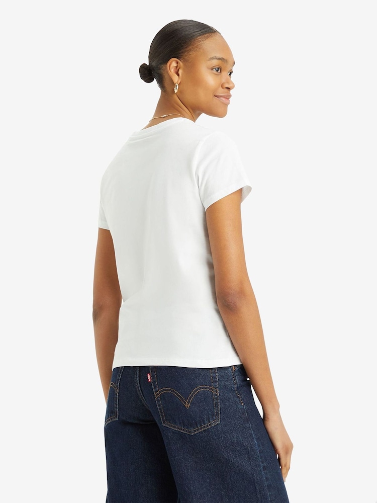 Levi's® White 100% Cotton The Perfect T-Shirt - Image 2 of 6