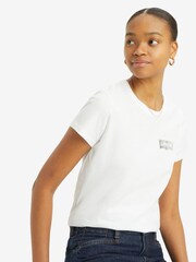 Levi's® White 100% Cotton The Perfect T-Shirt - Image 4 of 6