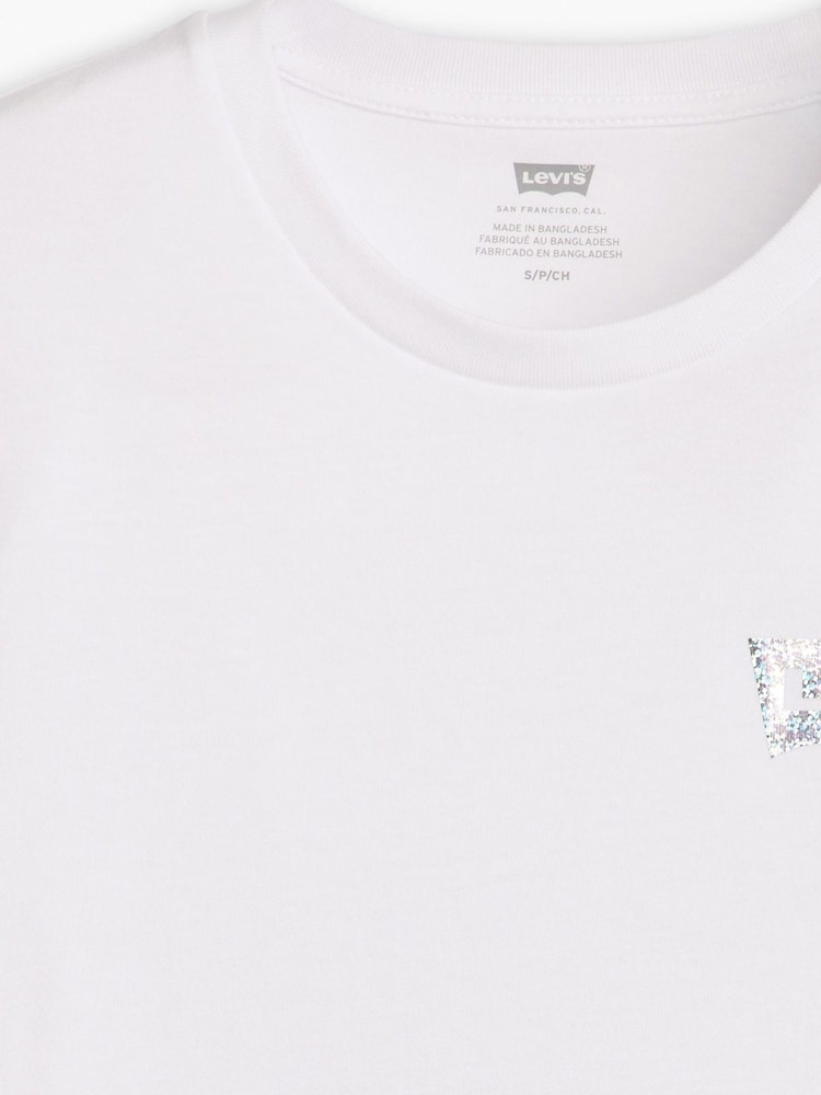 Levi's® White 100% Cotton The Perfect T-Shirt - Image 6 of 6