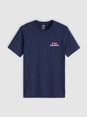Levi's® Blue 100% Cotton Original T-Shirt - Image 1 of 3