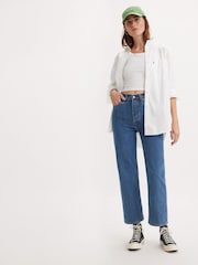 Прямые джинсы прямого кроя Levi's® Ribcage - Изображение 4 из 8