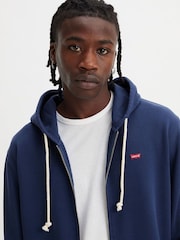 Levi's® Blue 100% Cotton The Original Zip-Up Hoodie - Image 4 of 6