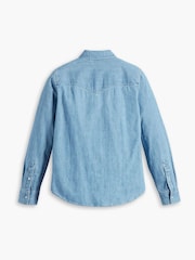Levi's® Blue Iconic Western 100% Cotton Jackets - Image 6 of 7