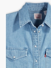 Levi's® Blue Iconic Western 100% Cotton Jackets - Image 7 of 7
