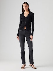 Levi's® Black Superlow Skinny Jeans - Image 5 of 7