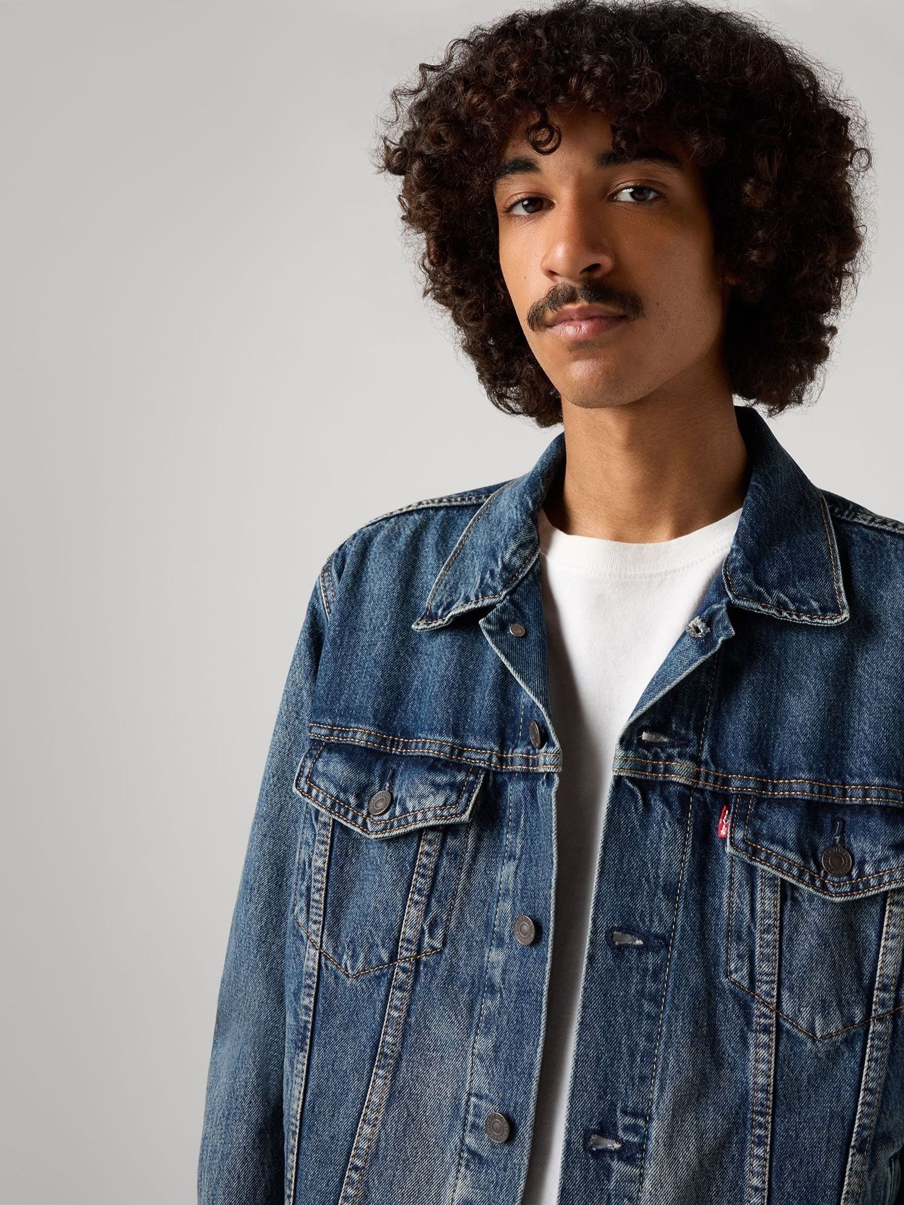 Buy Levi's® Blue The Trucker 100% Cotton Jacket from Next Romania