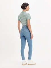 Levi's® Blue Retro High Skinny Jeans - Image 2 of 9