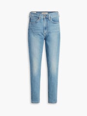 Levi's® Blue Retro High Skinny Jeans - Image 7 of 9