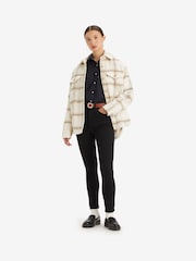 Levi's® Black Retro High Skinny Jeans - Image 5 of 7