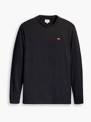 Levi's® Black Long Sleeve 100% Cotton Original T-Shirt - Image 5 of 5
