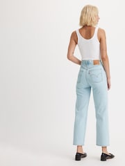 Levi's® Blue Ribcage Straight Ankle Jeans - Image 6 of 8