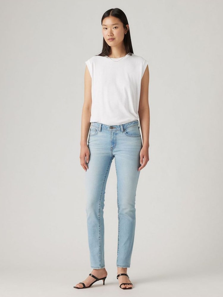Blugi Levi's® Superlow Skinny cu finisaj plat - Image 1 of 7
