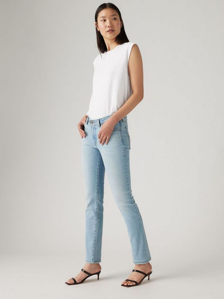 Blugi Levi's® Superlow Skinny cu finisaj plat - Image 4 of 7