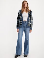 Levi's® Blue Ribcage Bells Worn In Jeans - Image 1 of 8
