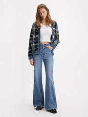 Levi's® Blue Ribcage Bells Worn In Jeans - Image 5 of 8