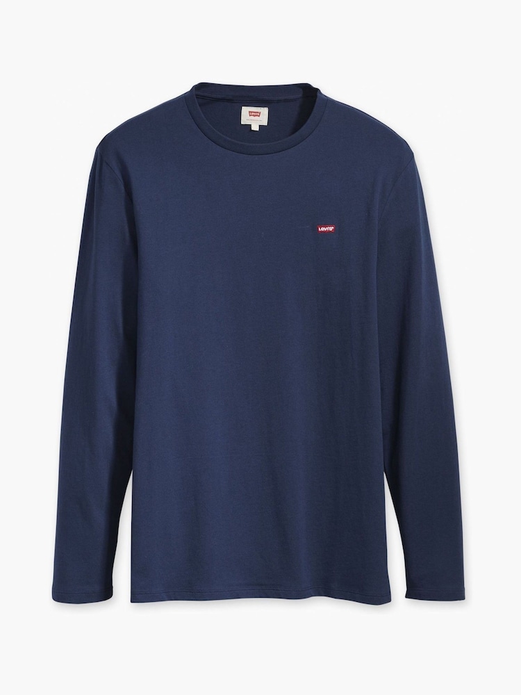 Levi's® Blue Original 100% Cotton T-Shirt - Image 5 of 5