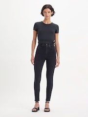 Levi's® Black 721 High Rise Skinny Jeans - Image 1 of 9