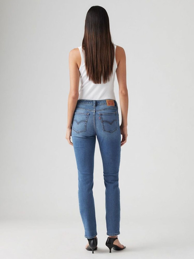 Levi's® Blue Superlow Skinny Worn In Jeans - Image 2 of 7