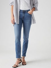 Levi's® Blue Superlow Skinny Worn In Jeans - Image 3 of 7